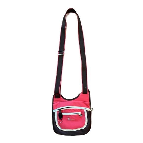 Sherpani Handbags - Sherpani Pink/ Brown Crossbody Bag